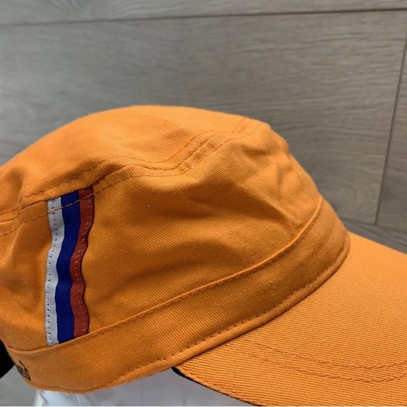 Holland Embroidered Orange Cadet Hat Cap - Picture 4 of 6